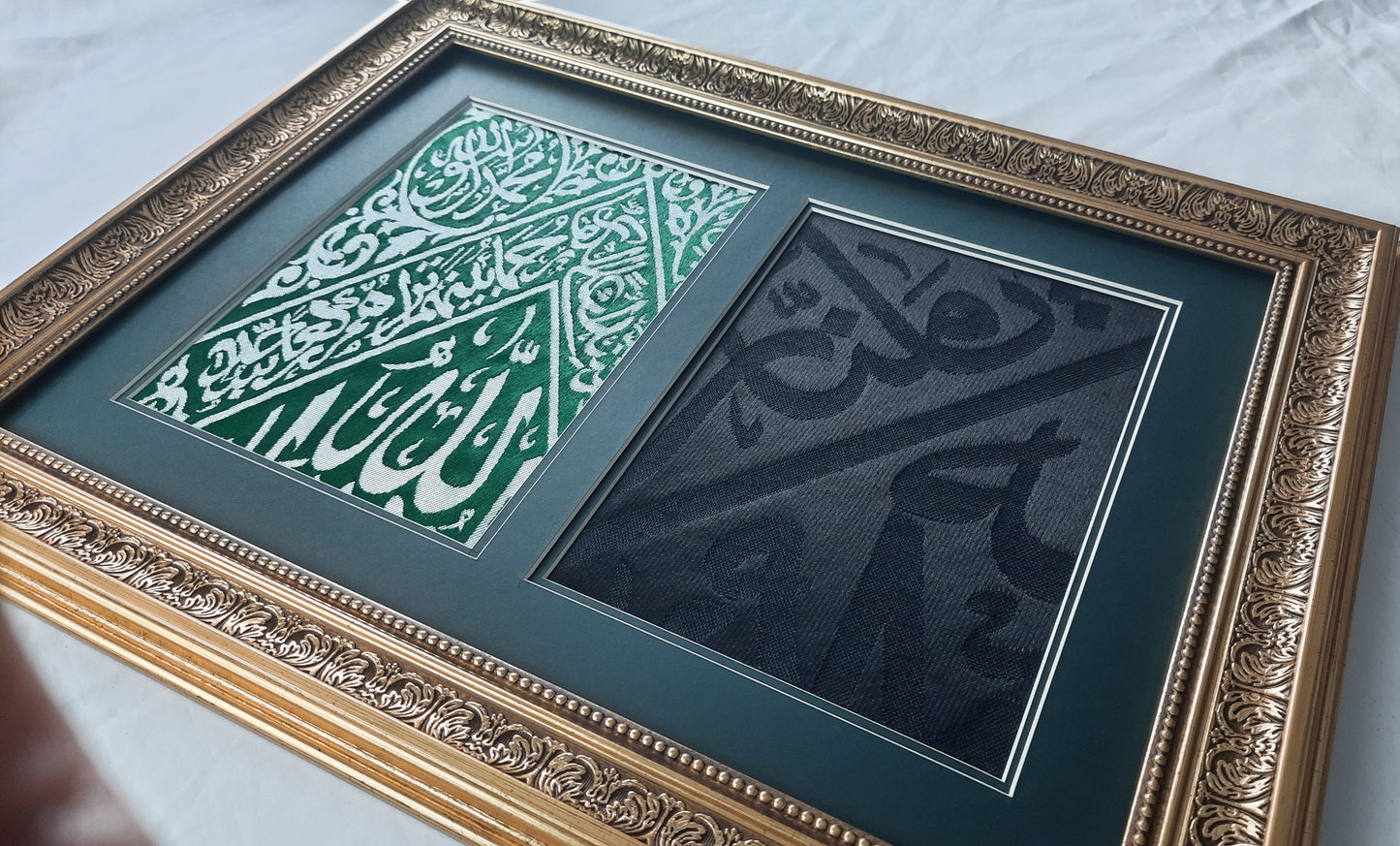 Islamic Decoration For Mosque, Masjid Decor, Authentic Golden Frame / The Grave & Tomb of the Prophet Muhammad (The Sacred Chamber)