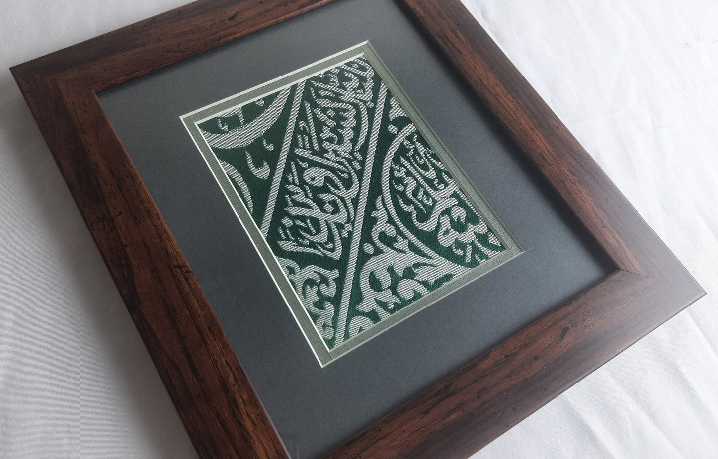 Nabi Prophet Muhammad SAW chamber cover cloth FRAMED / Religious Muslim Gift, Ramadan Kareem Gift / Muslim Mum Prsent, Eid Holiday