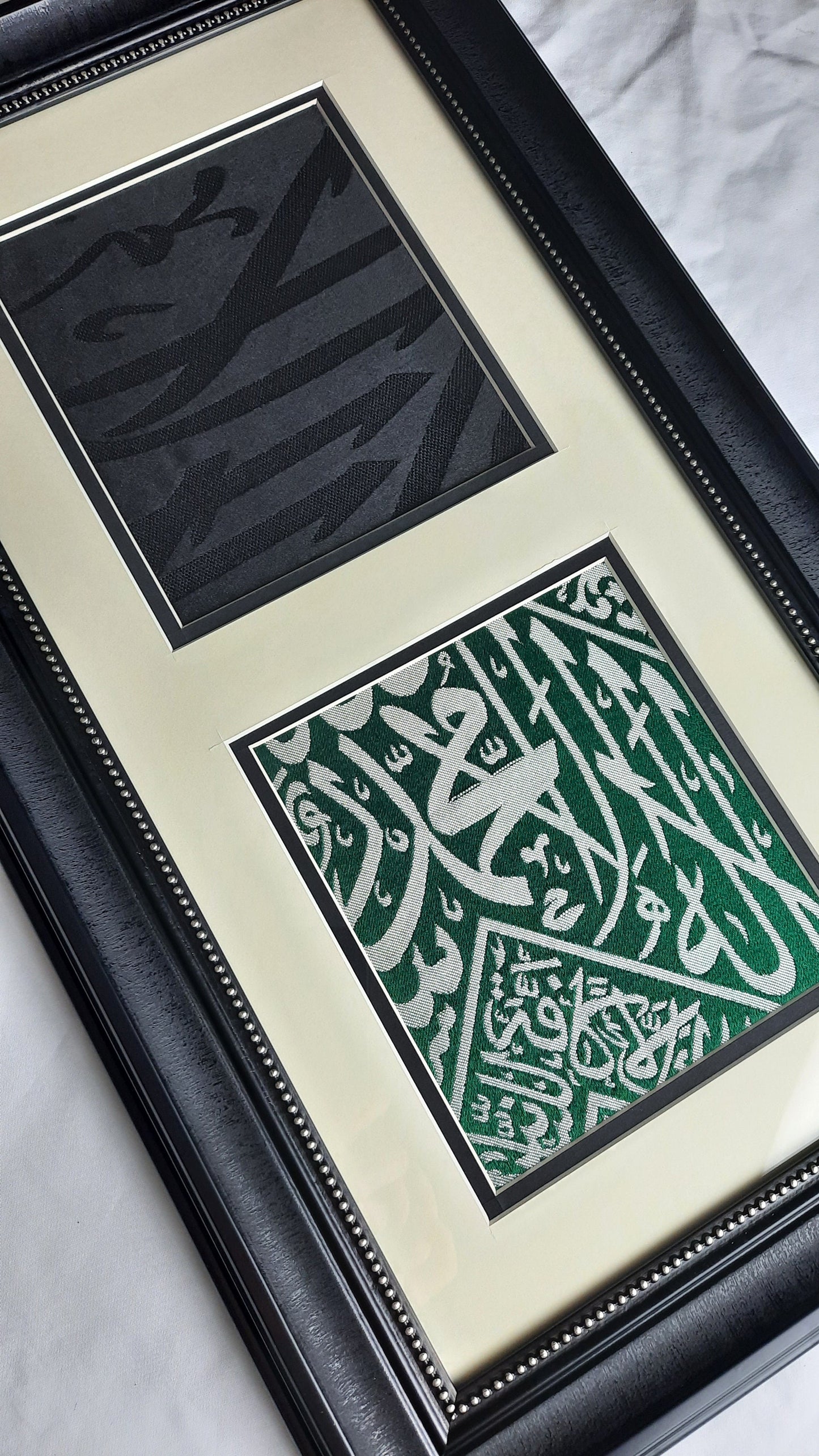 Piece of cover cloth of Muhammad PBUH chamber and kiswa of blessed holy kaabah, Ramadan Eid Muslim gift