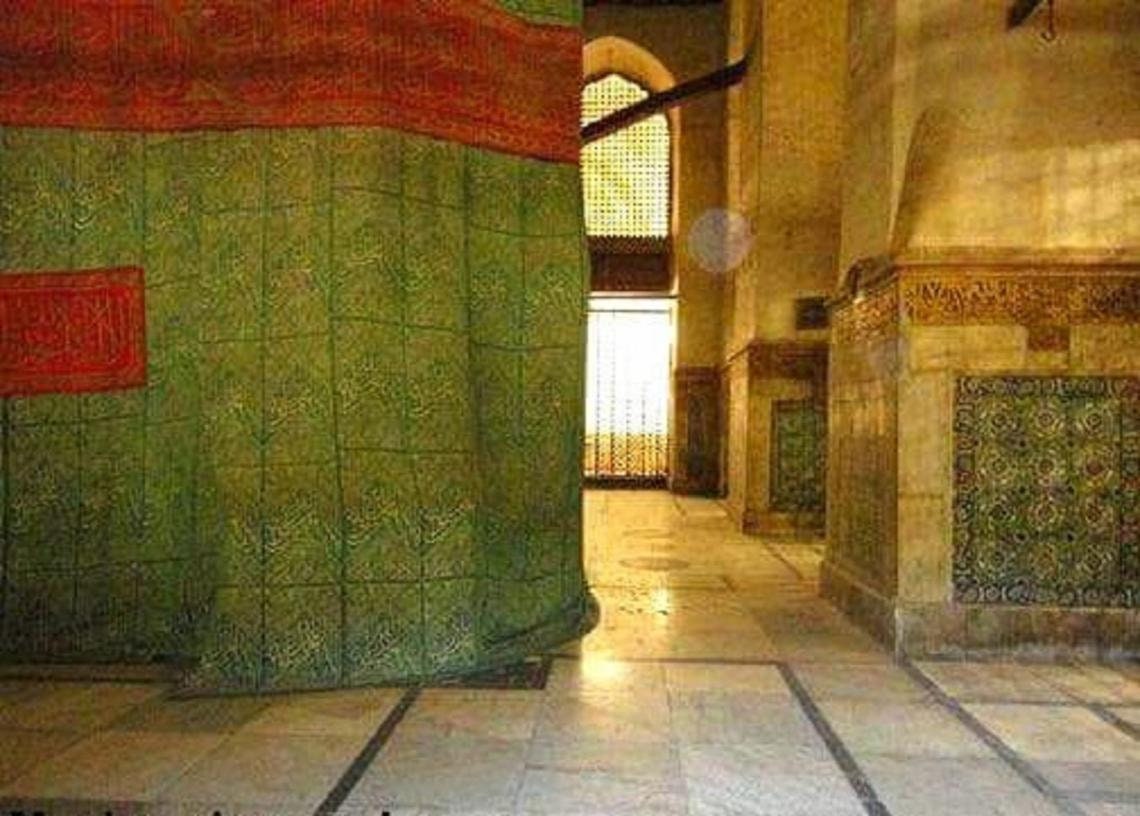 Holy Kaabah Black Cover and Prophet Muhammad SAV Chamber Cover / Islamic Decoration For Mosque, Masjid Decor, Islamic Work Office Wall Decor