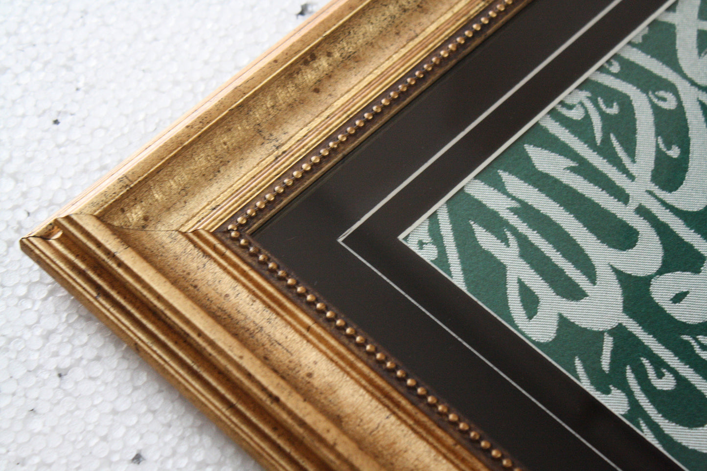 Piece of cover cloth of Muhammad PBUH chamber and kiswa of blessed holy kaabah