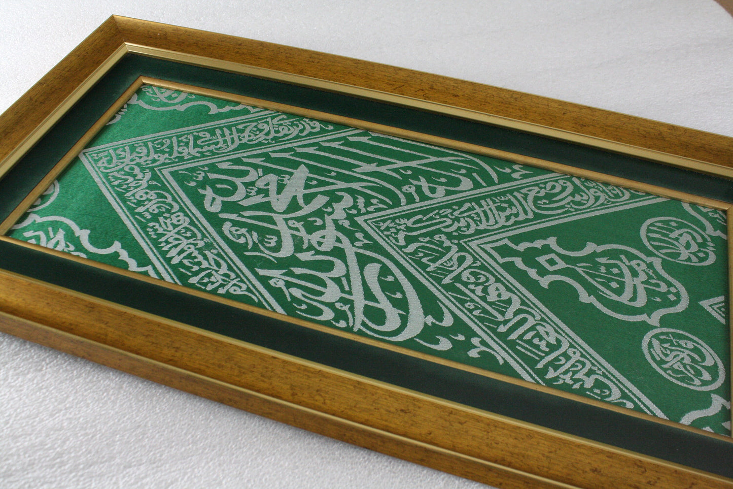 Precious Unique Islam Decor For Home and Prayer Room - Islamic Frame Authentic Golden Ottoman Style - Gift For Muslim Family