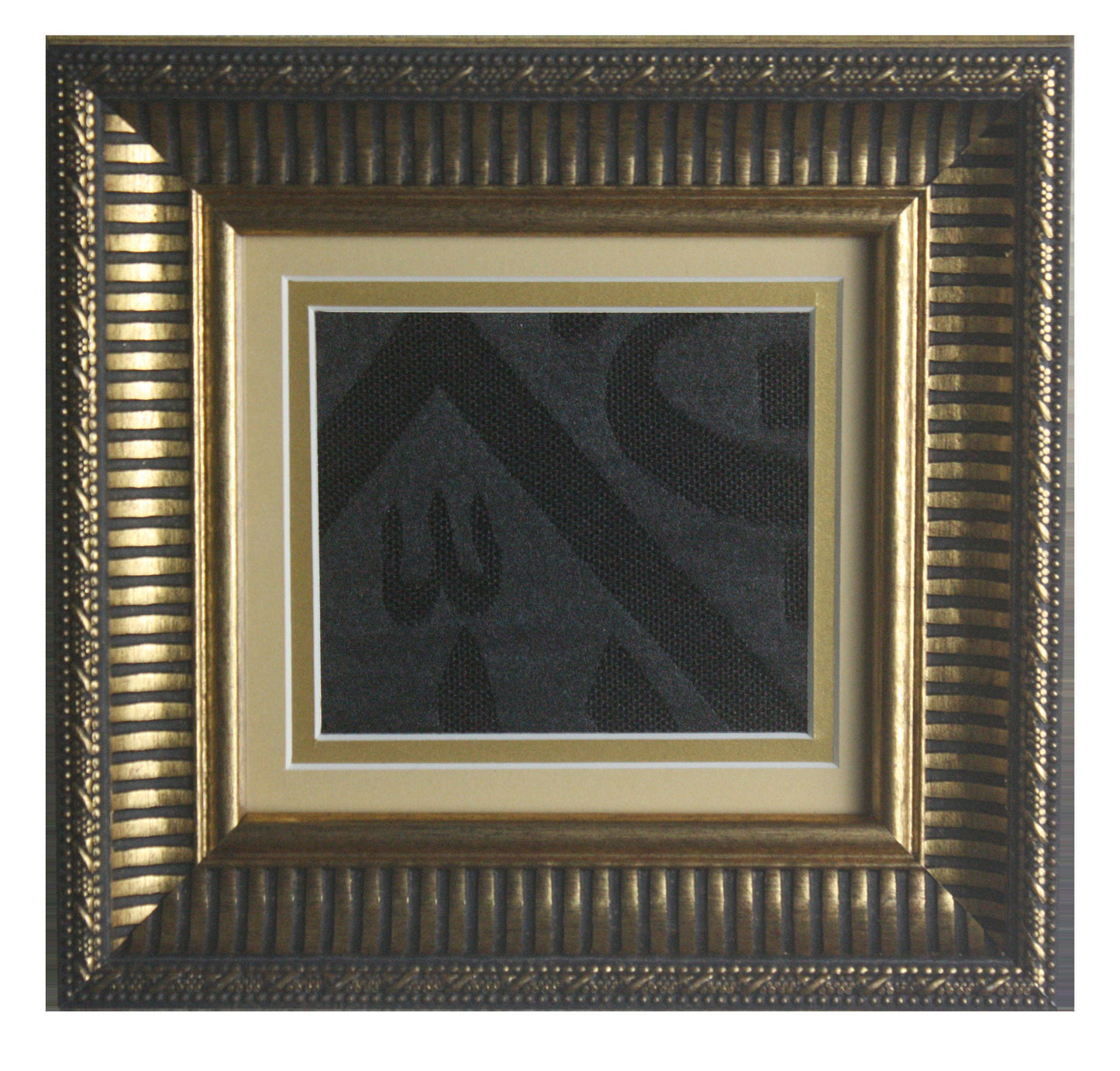 Precious Gift for Muslim, Framed pieces cut from the cover of the Kaaba, Islam Eid Gift, Gift For Mum and Dad