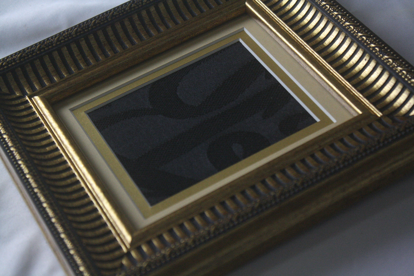 Precious Gift for Muslim, Framed pieces cut from the cover of the Kaaba, Islam Eid Gift, Gift For Mum and Dad