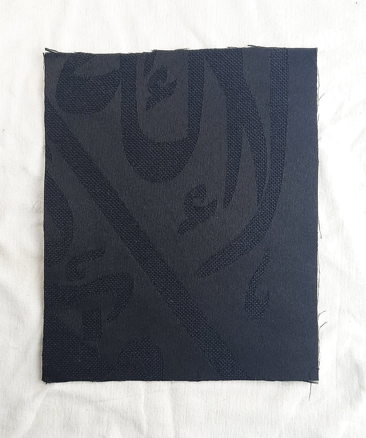 Certified Holy Kaaba Covering ( The Kiswa ) Cut Pieces Size 20 cm x 17 cm