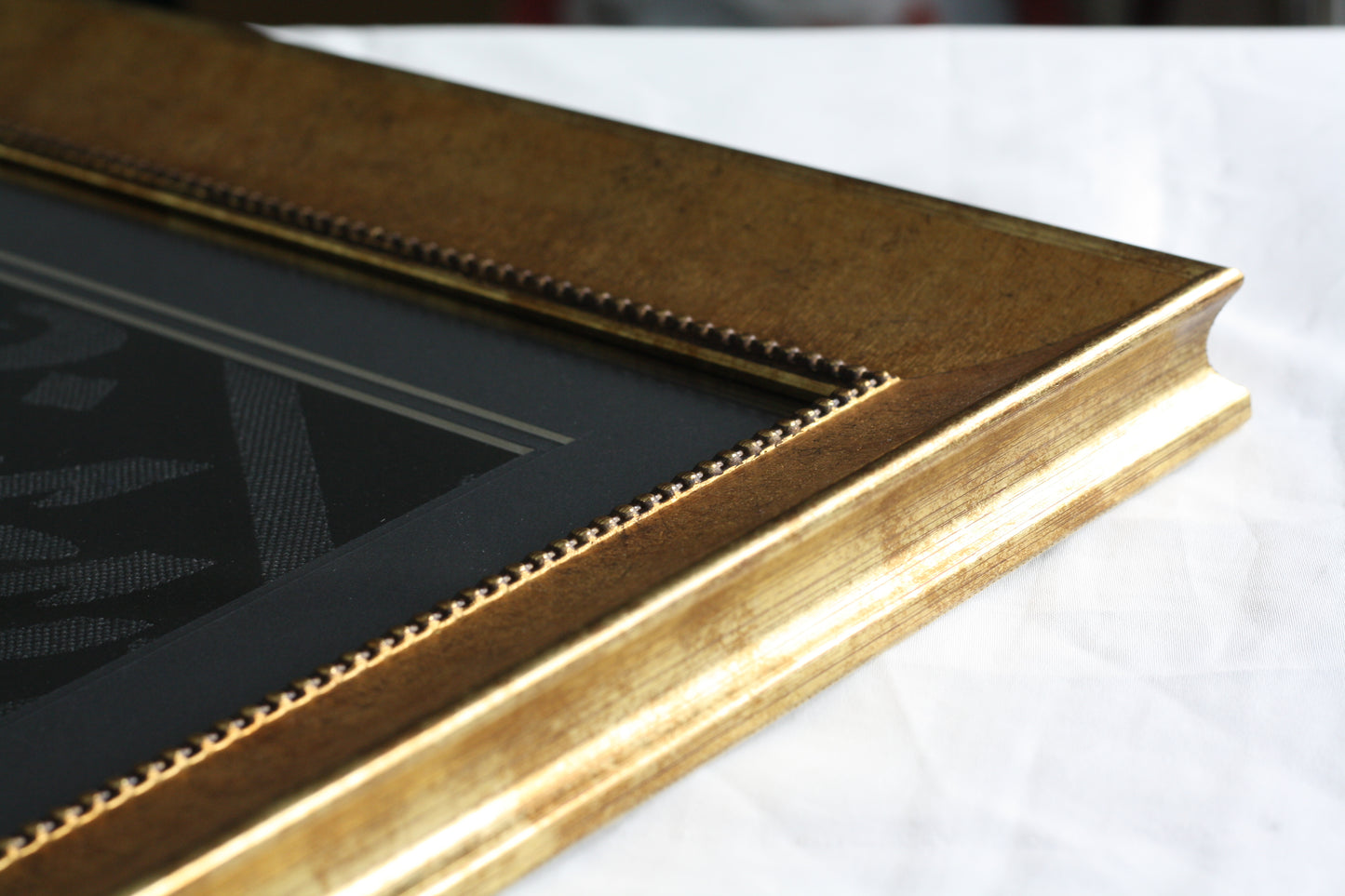 Tissu Kabah encadré de grande taille