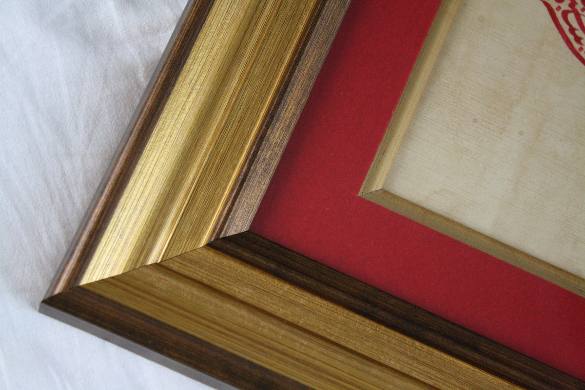 Ritten Frame Ornate Islamic Frame Calligraphy Wall Decor/ Hand Written Ottoman Style ...